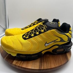Nike Air Max Plus Yellow Frequency RARE Men's Size 11 Shoes Sneakers 0216